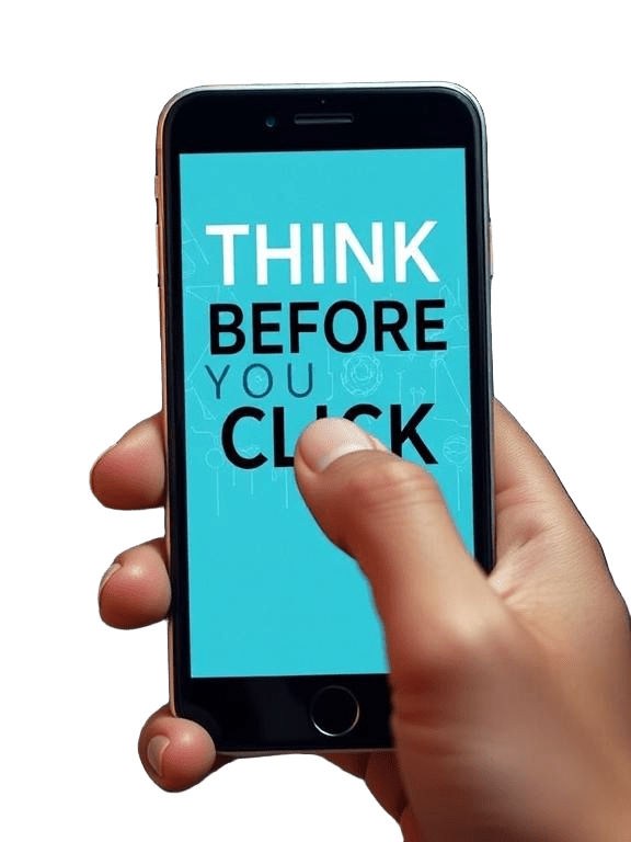 Think before you click